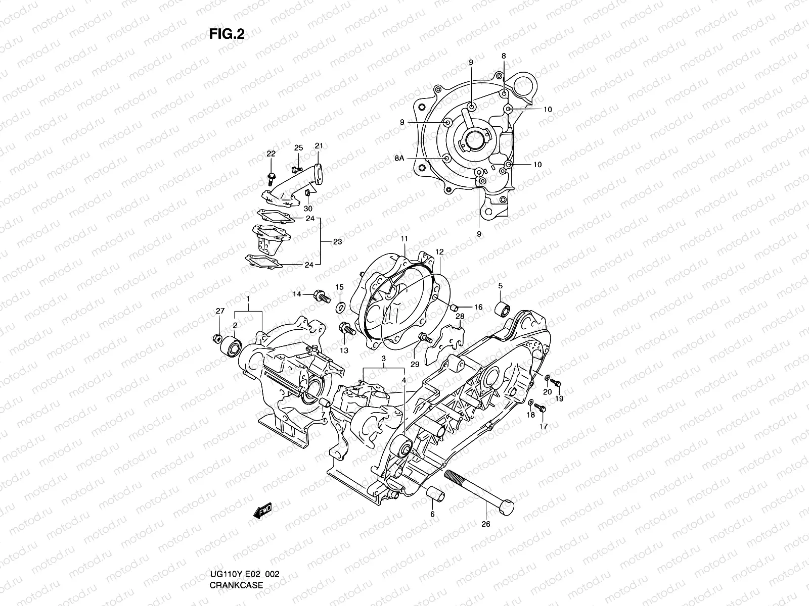 2 - CRANKCASE