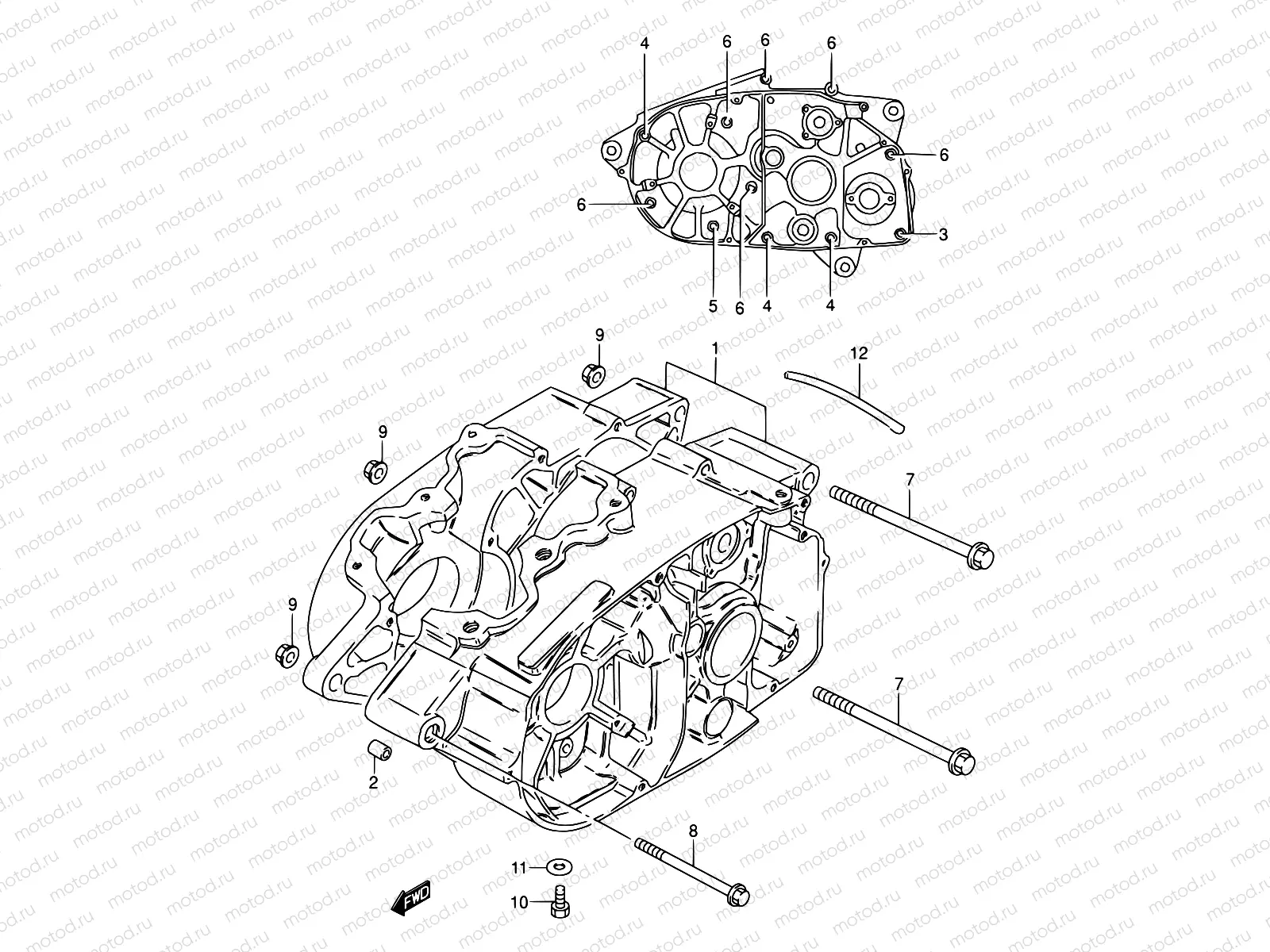 2 - CRANKCASE
