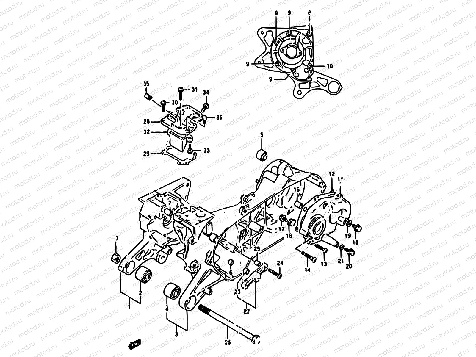 2 - CRANKCASE