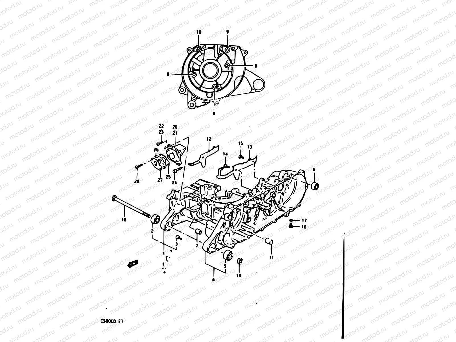 2 - CRANKCASE
