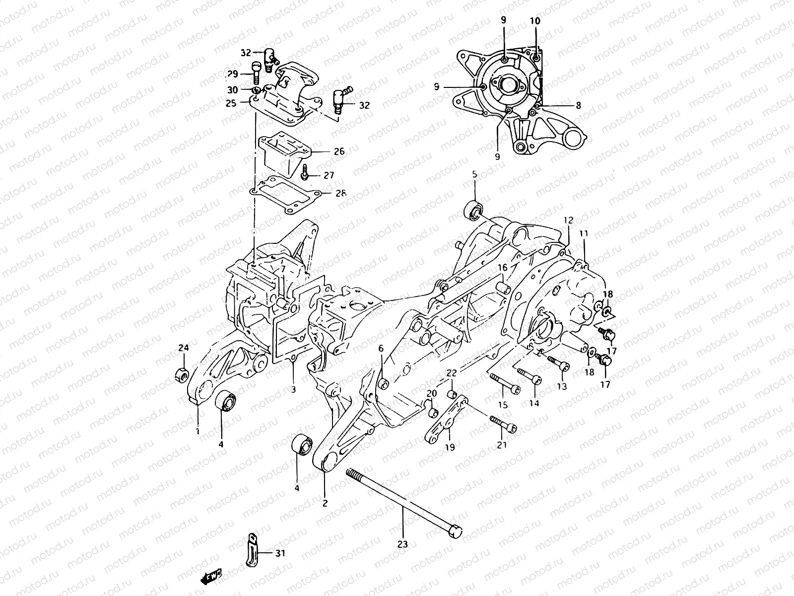 2 - CRANKCASE