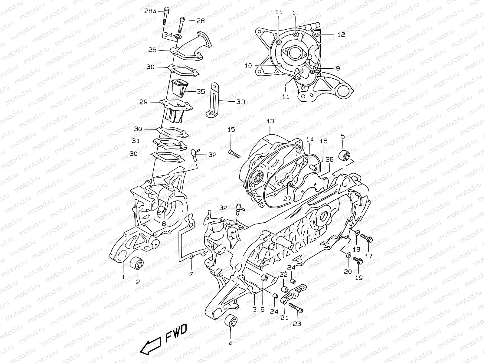 2 - CRANKCASE