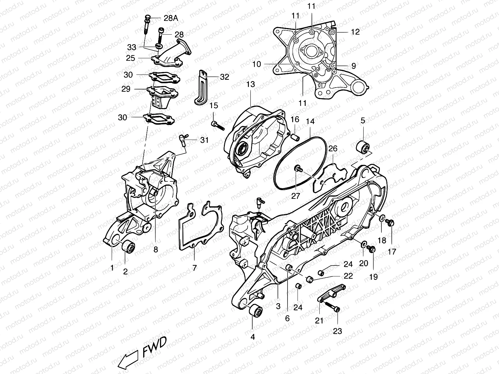 2 - CRANKCASE
