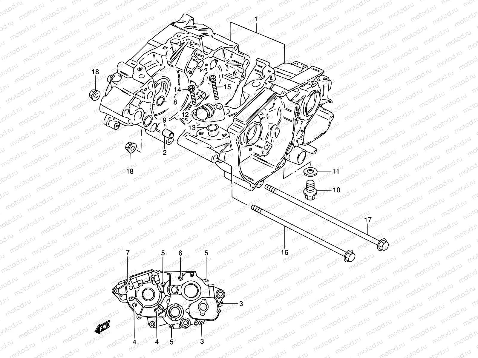 2 - CRANKCASE