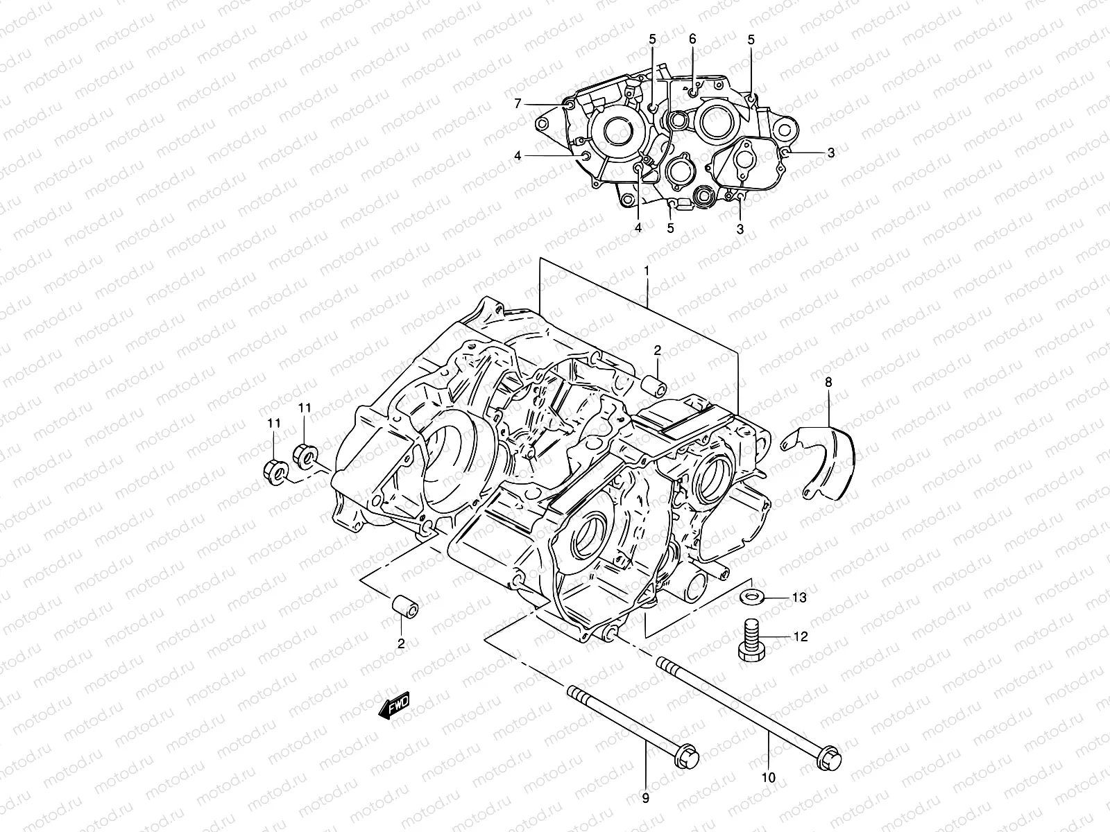 2 - CRANKCASE
