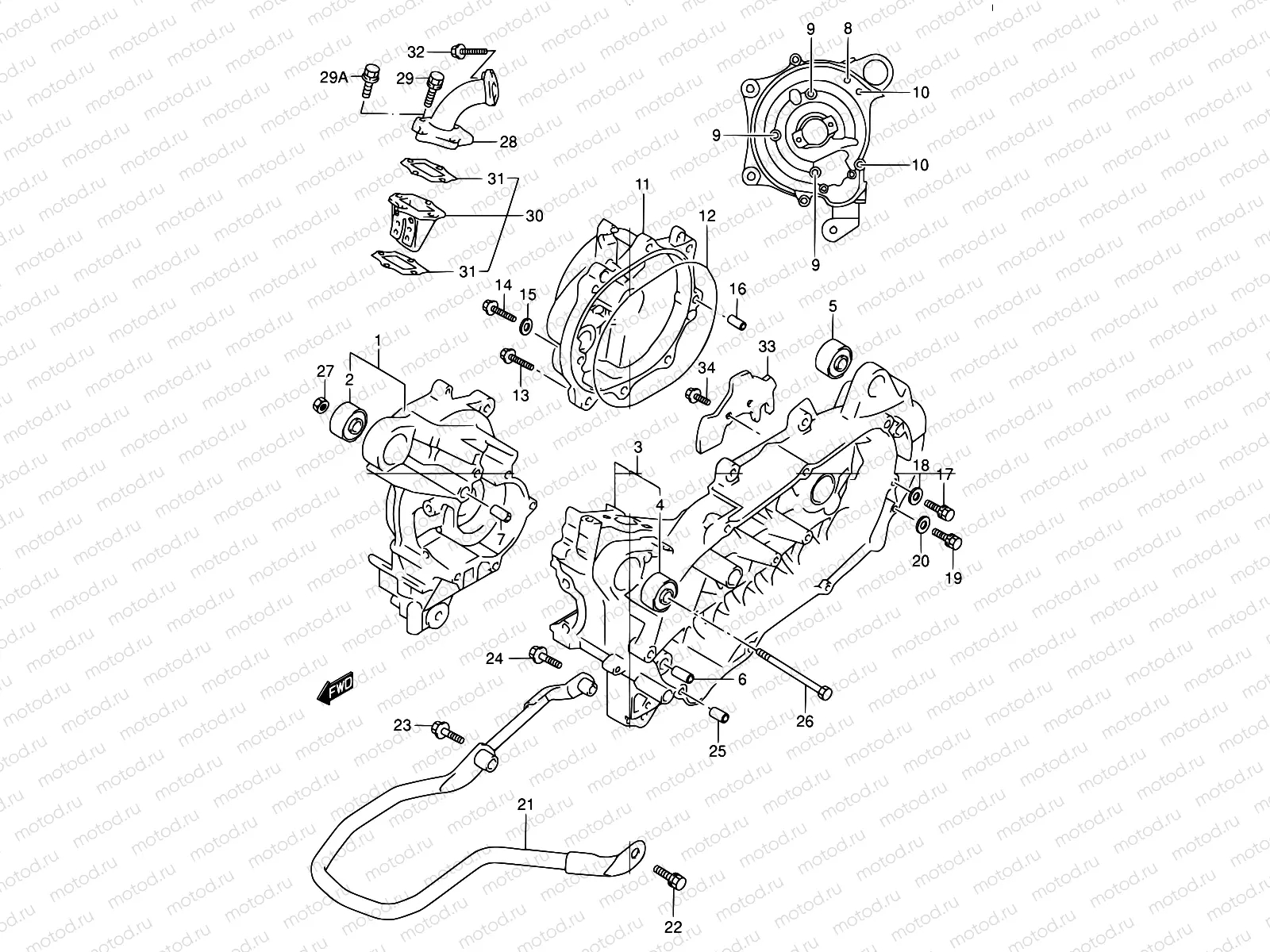 2 - CRANKCASE