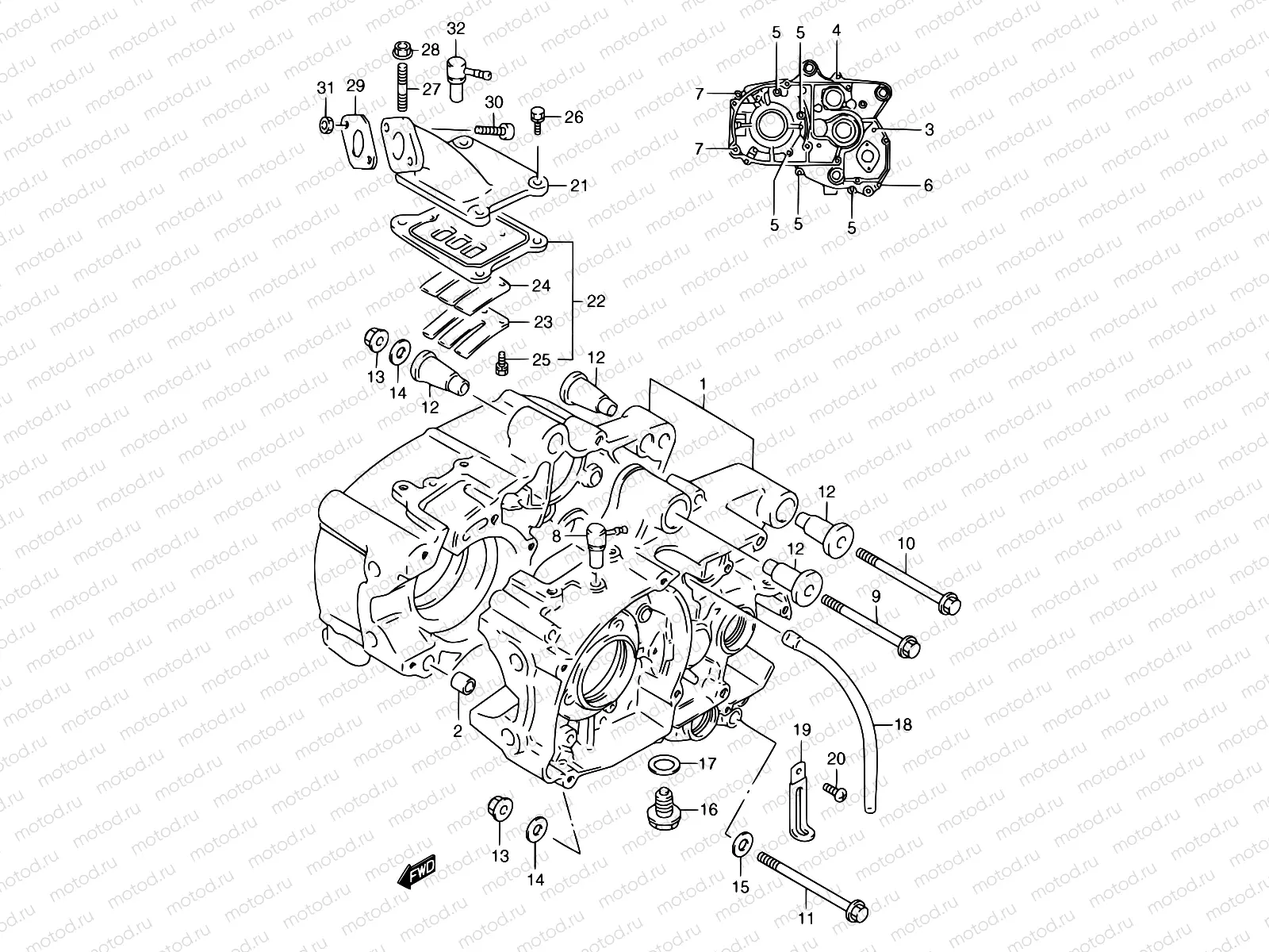 2 - CRANKCASE