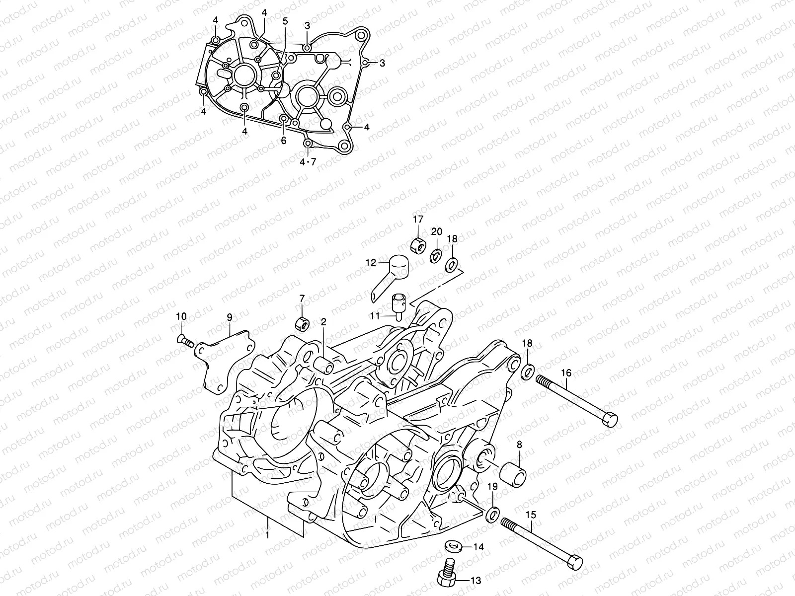 2 - CRANKCASE
