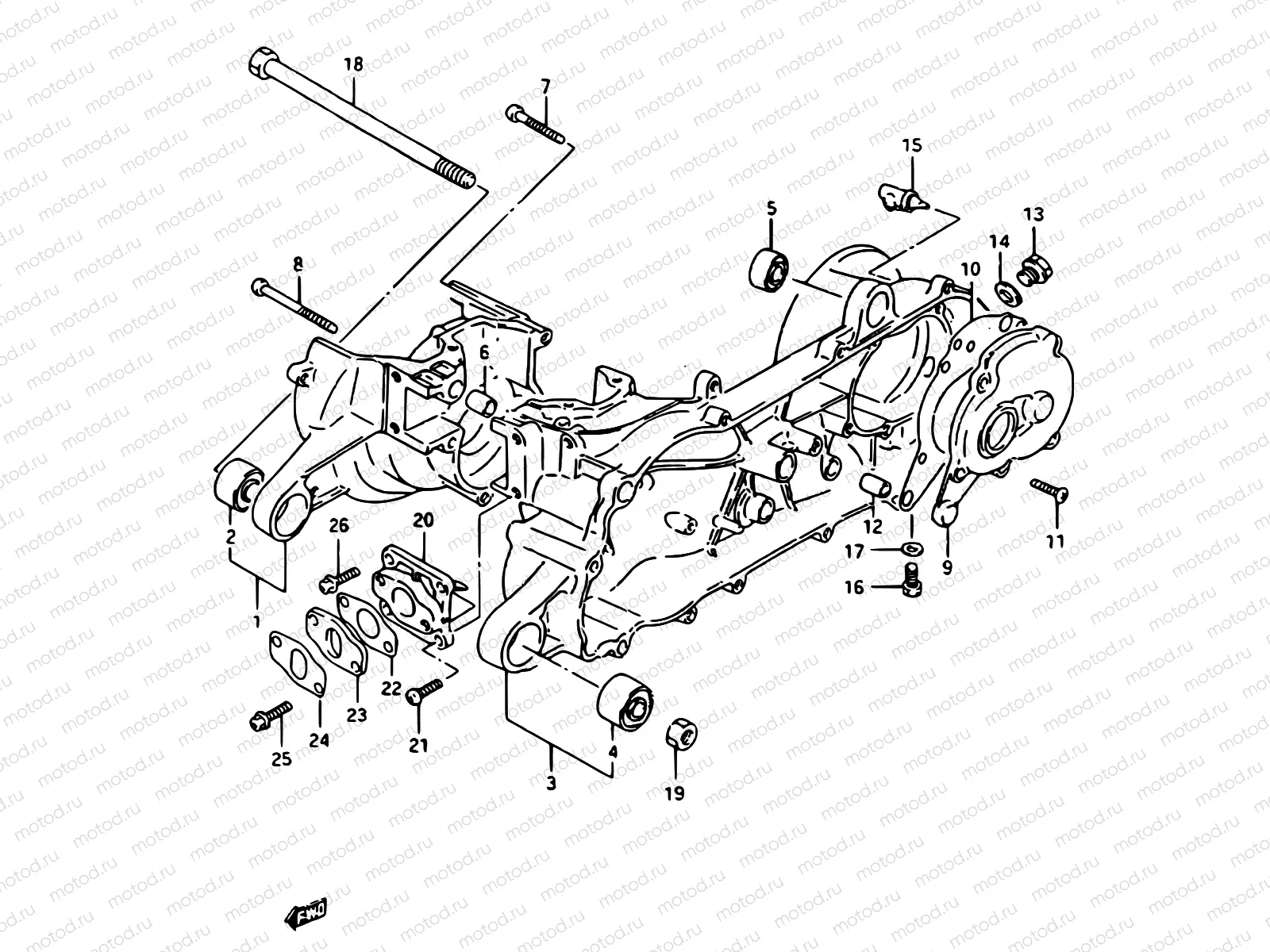 2 - CRANKCASE
