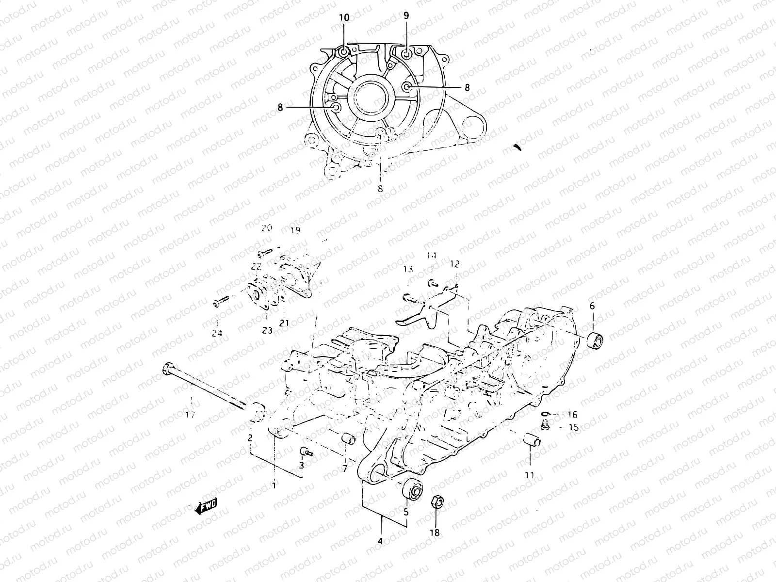 2 - CRANKCASE