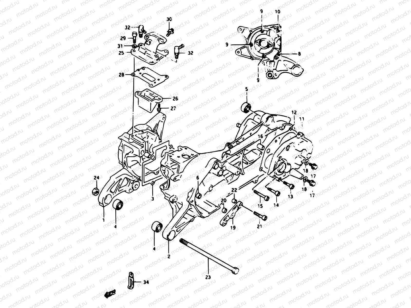 2 - CRANKCASE