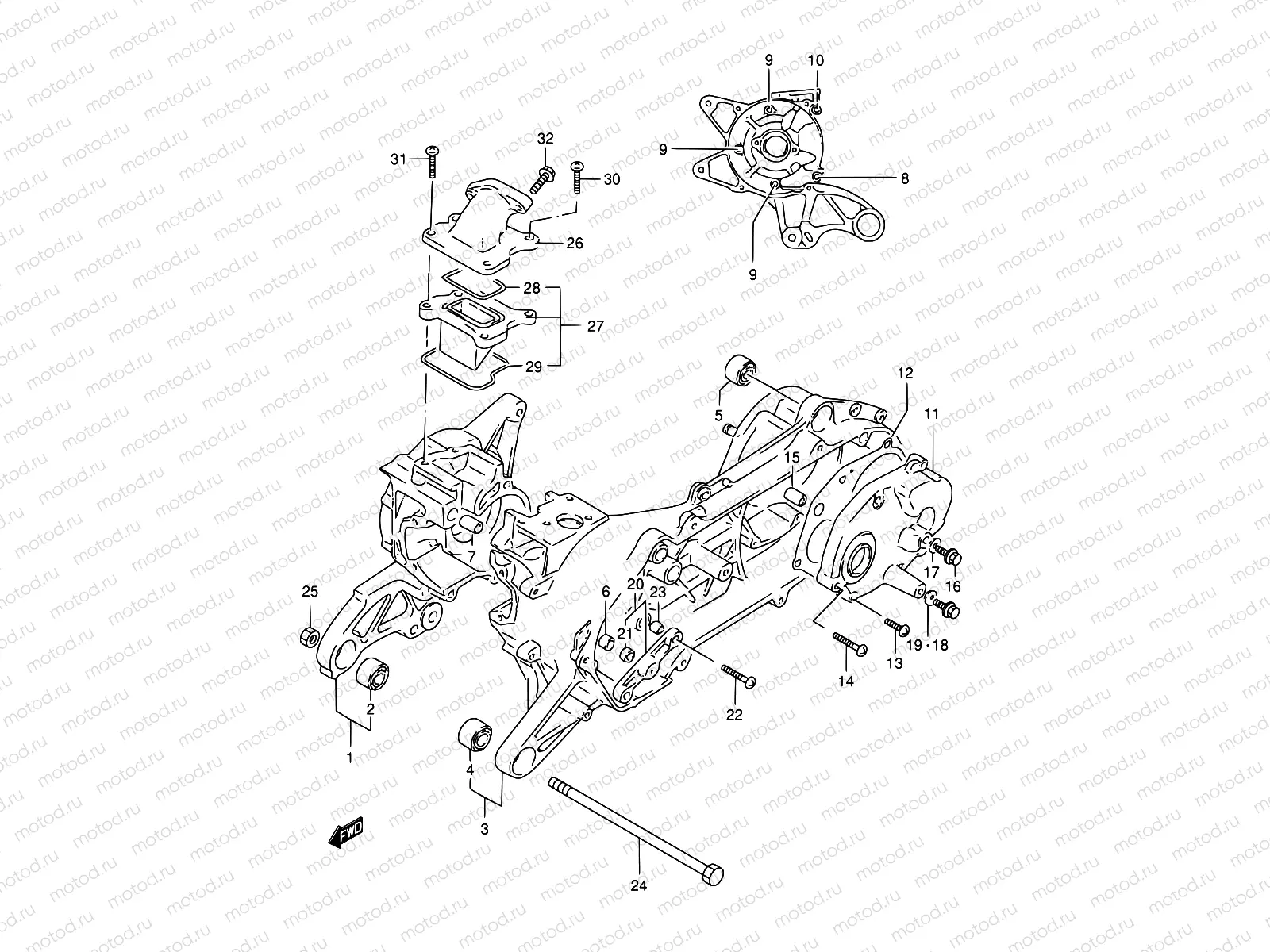 2 - CRANKCASE
