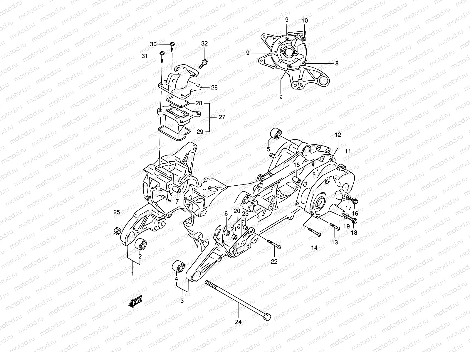 2 - CRANKCASE