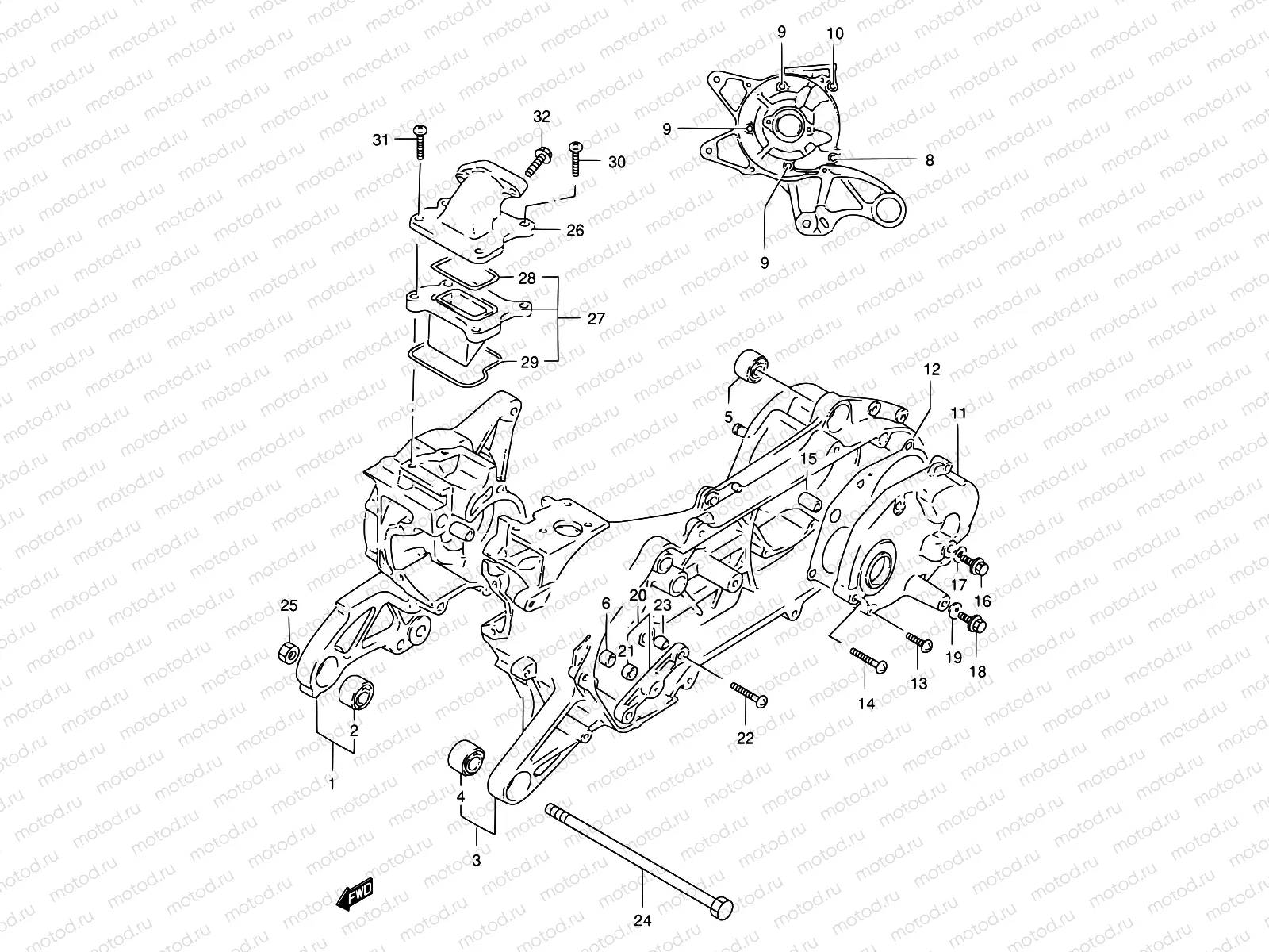 2 - CRANKCASE