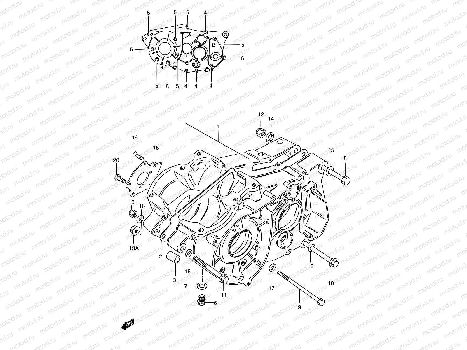 2 - CRANKCASE