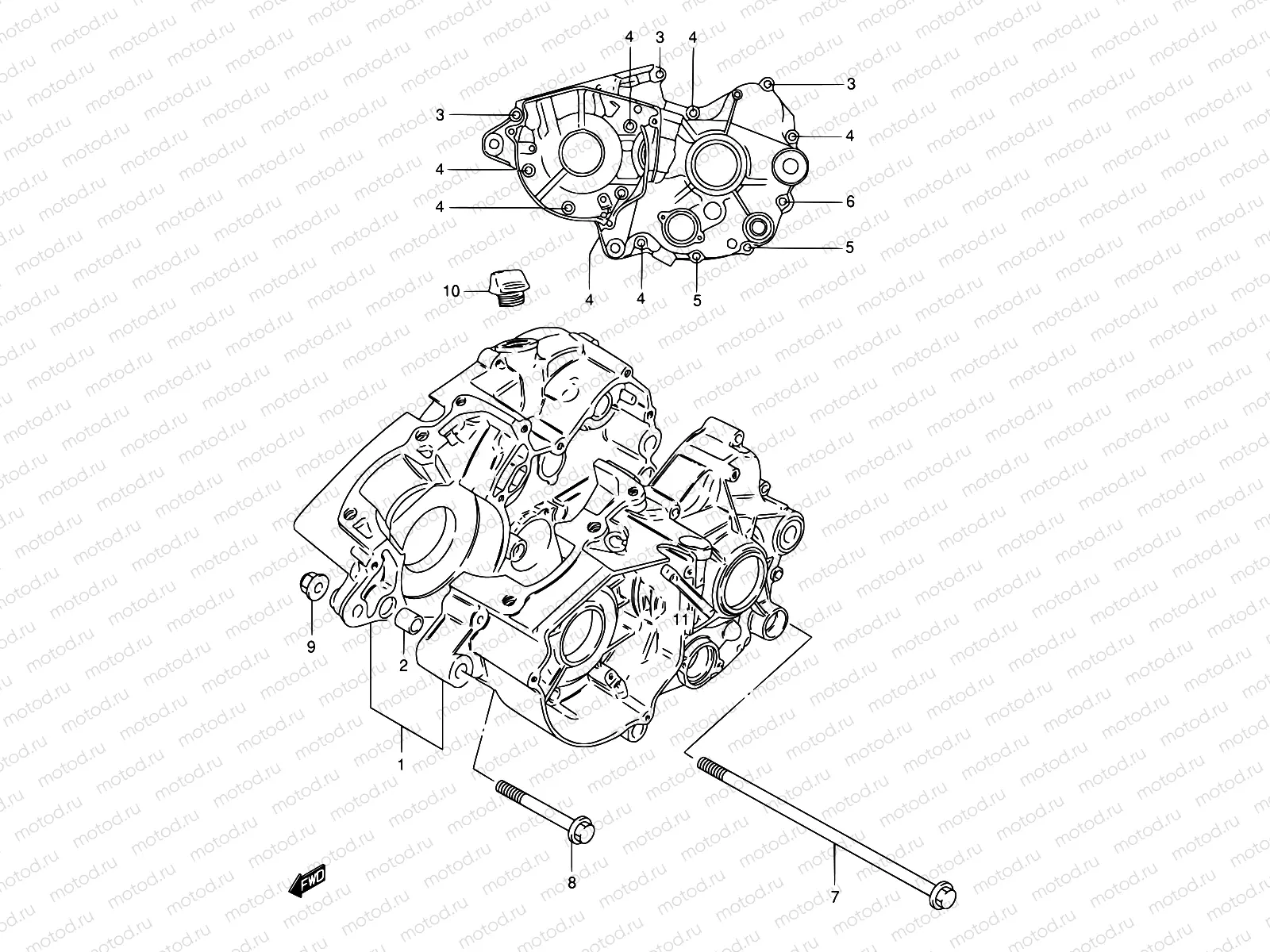 2 - CRANKCASE