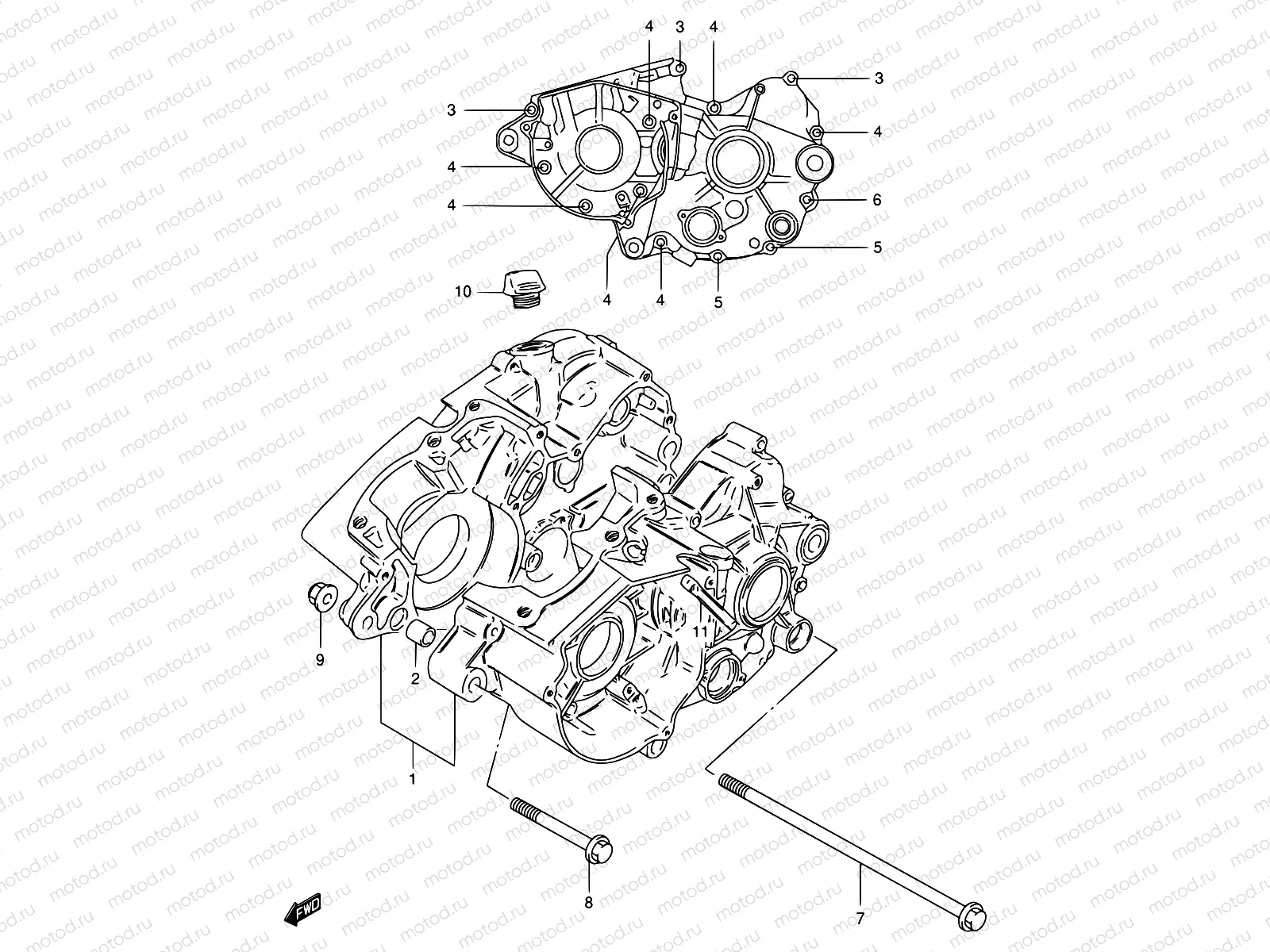 2 - CRANKCASE