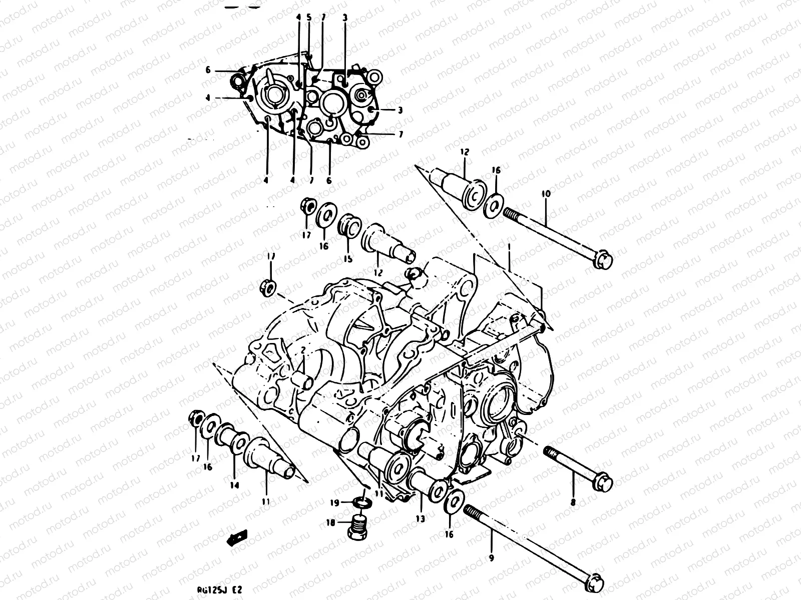 2 - CRANKCASE