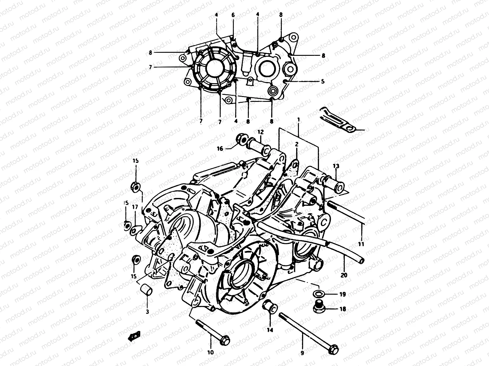 2 - CRANKCASE