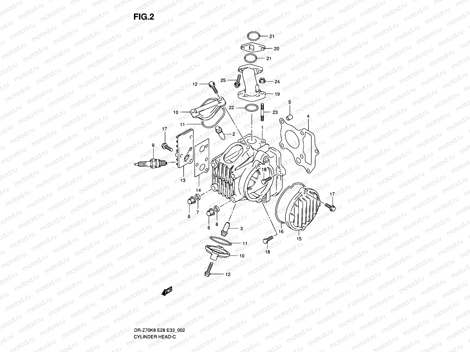 2 - CYLINDER HEAD