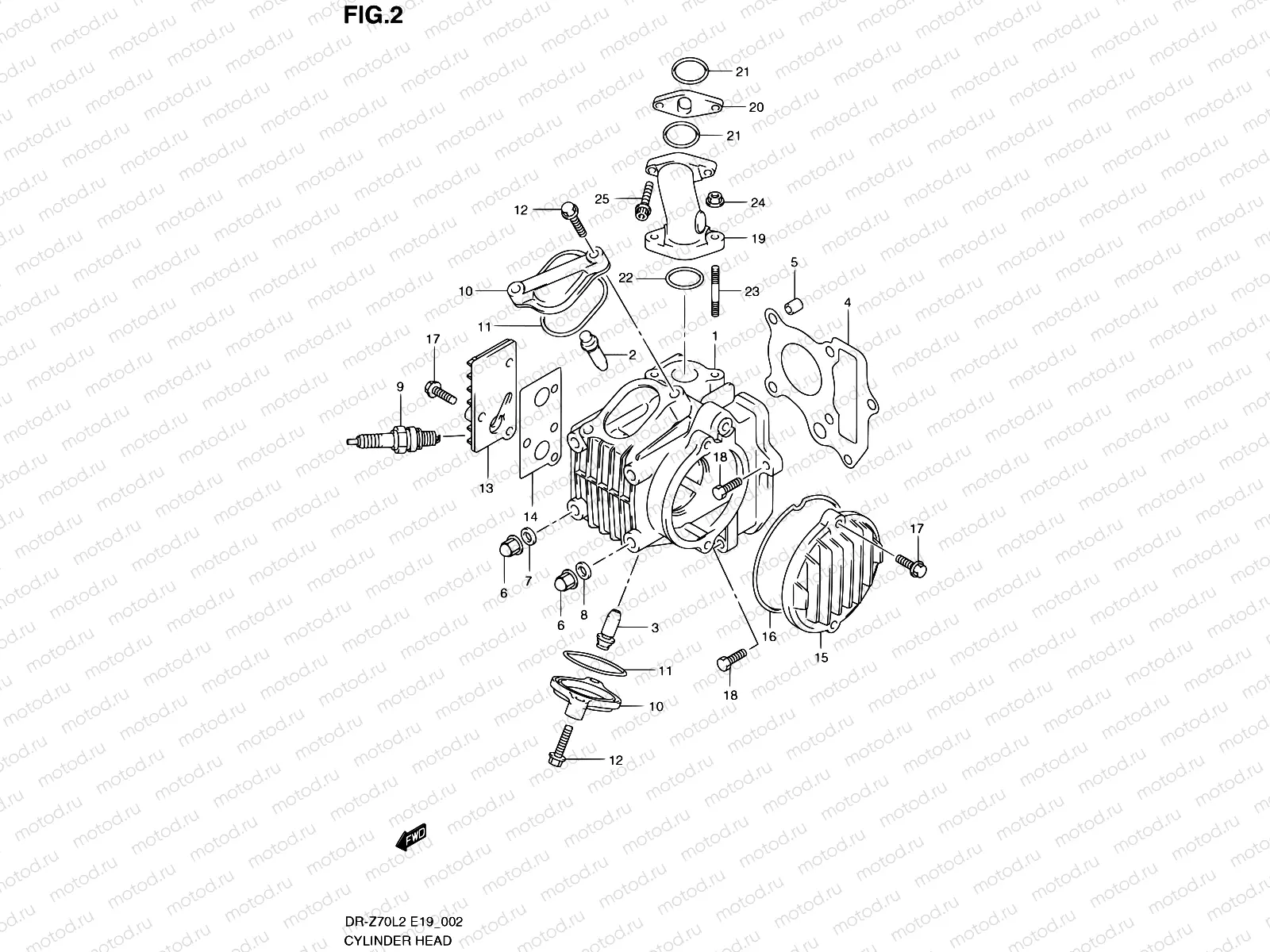 2 - CYLINDER HEAD
