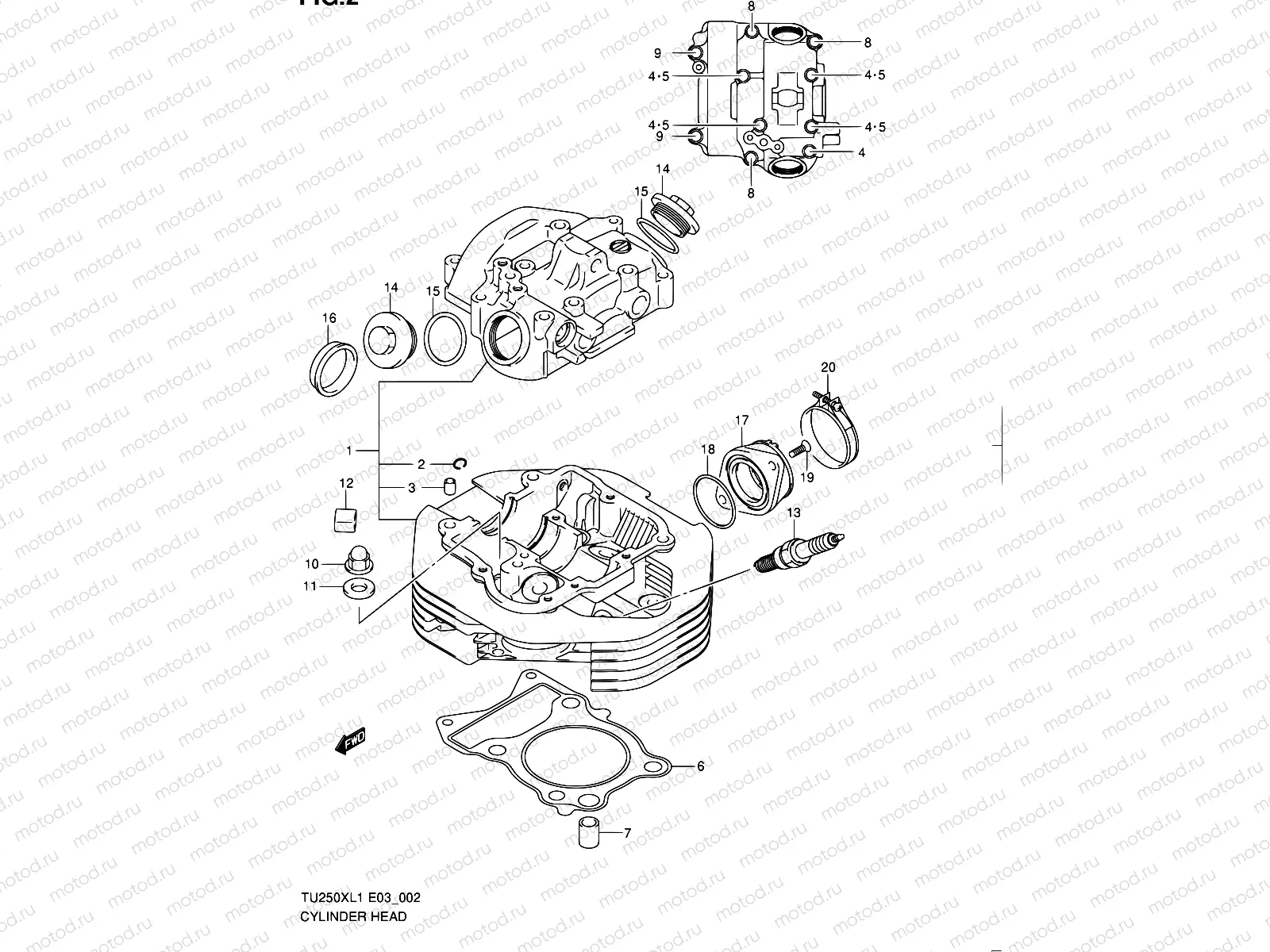 2 - CYLINDER HEAD