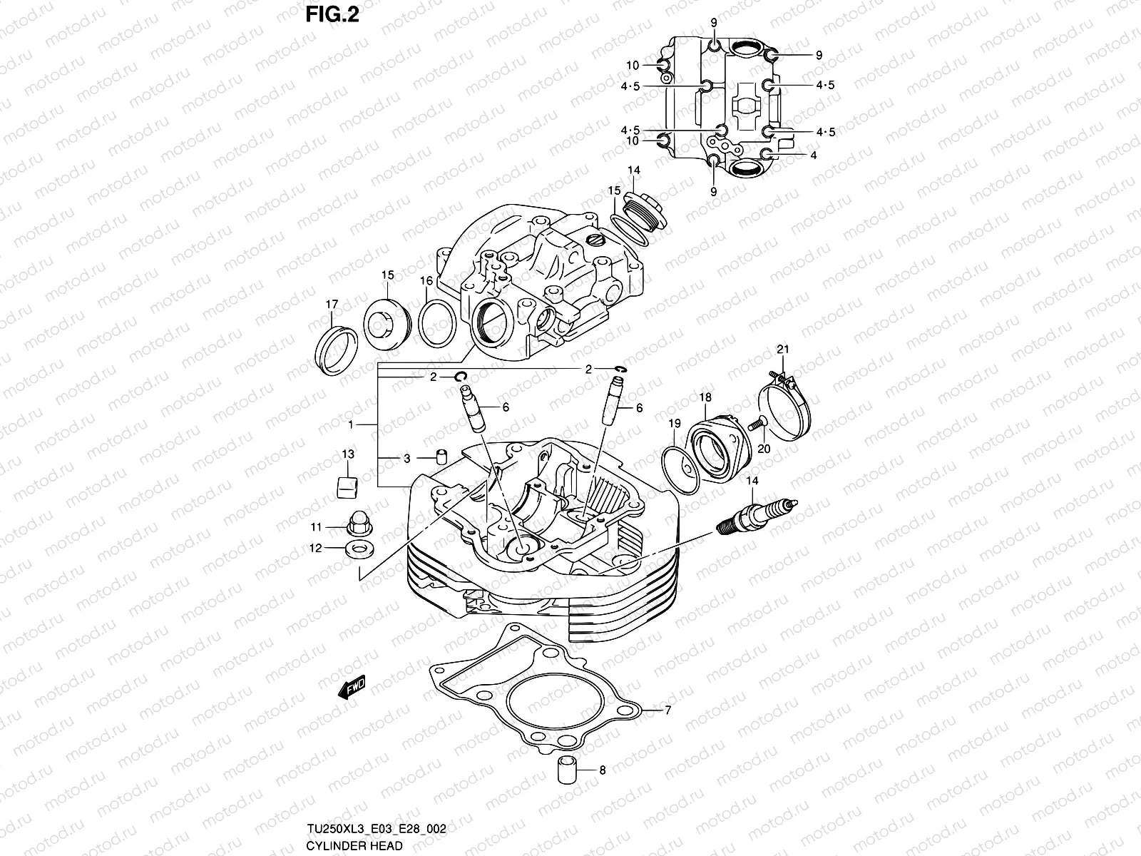 2 - CYLINDER HEAD