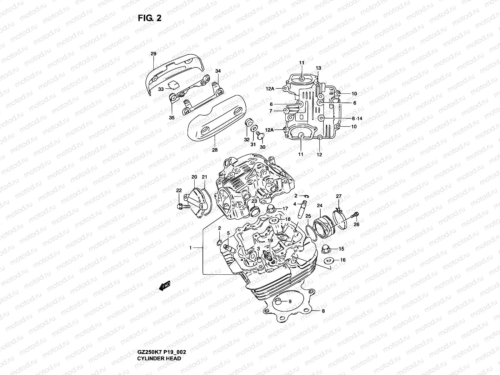 2 - CYLINDER HEAD