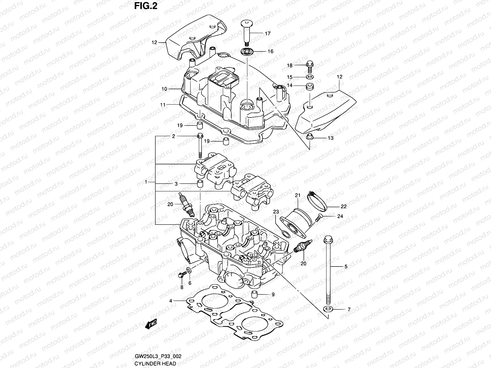 2 - CYLINDER HEAD
