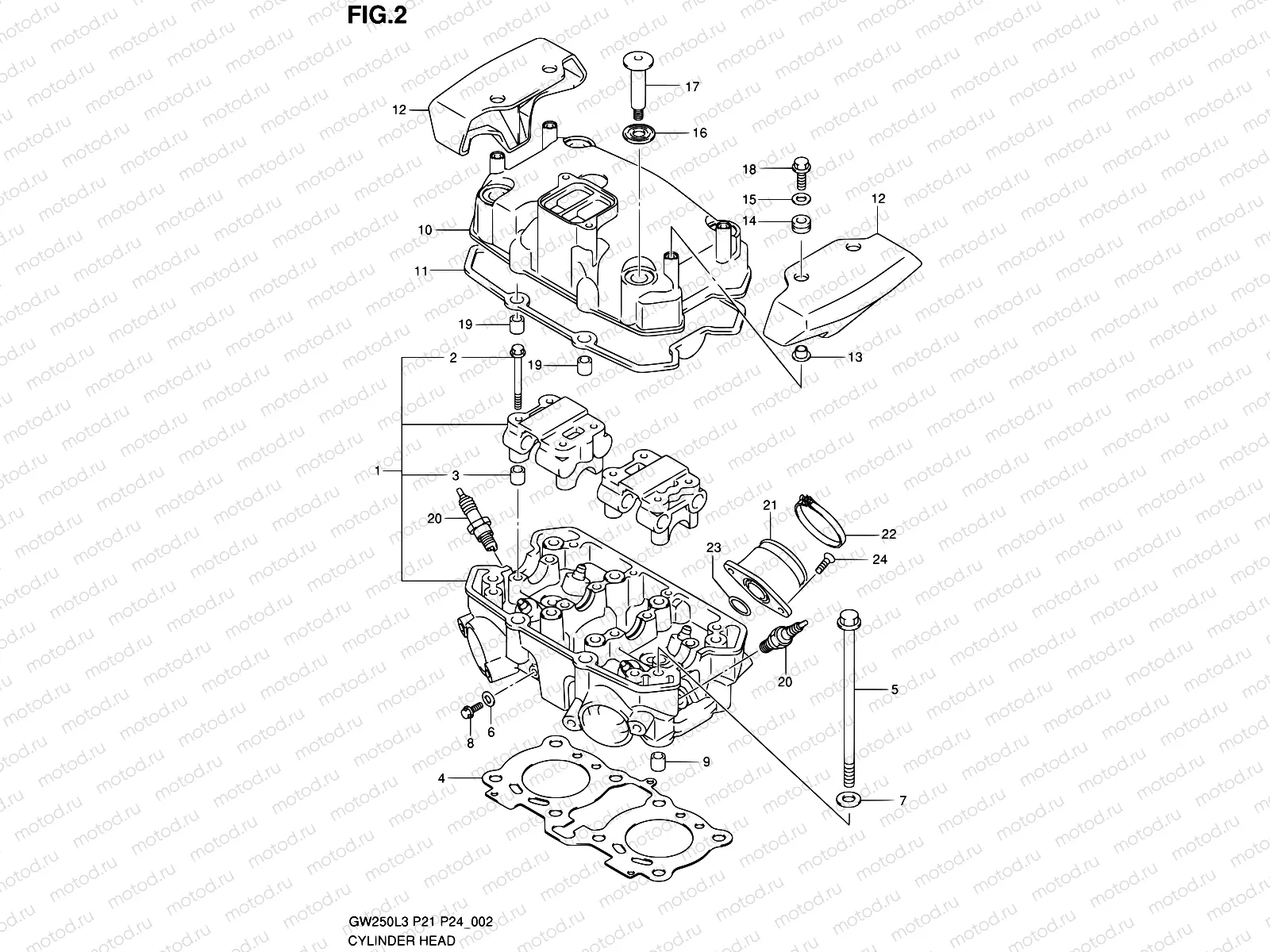 2 - CYLINDER HEAD