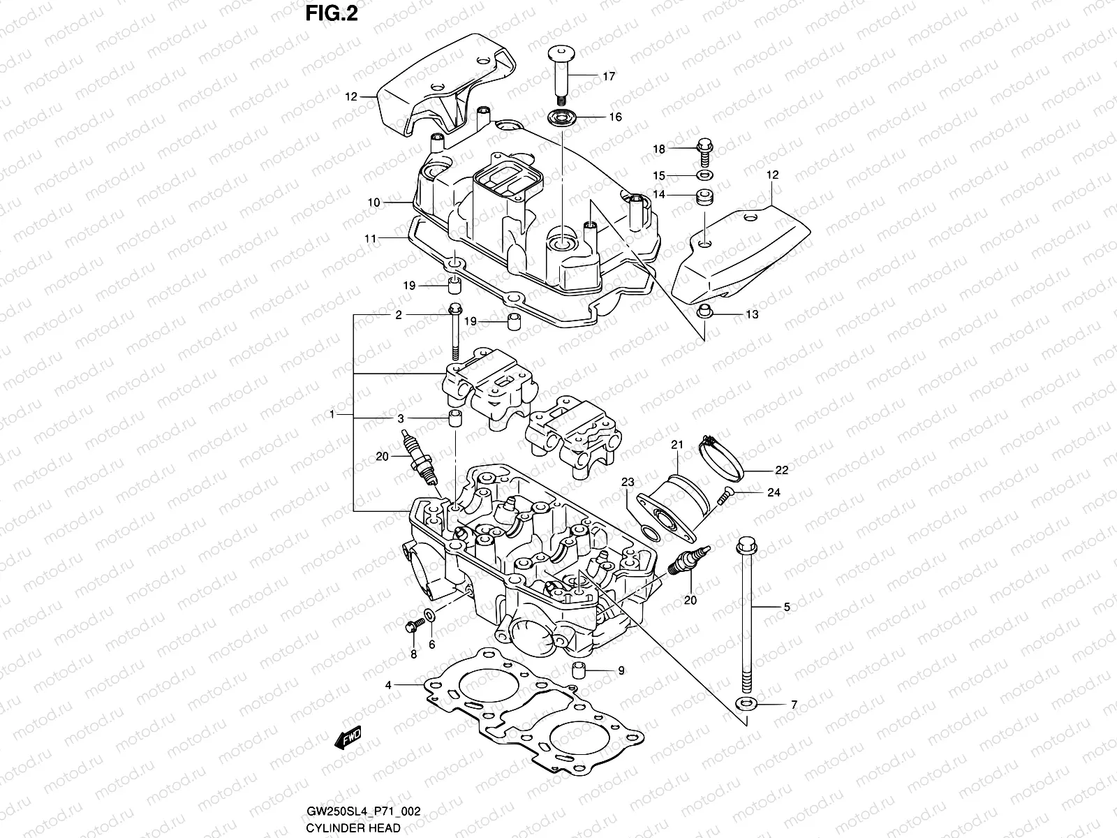 2 - CYLINDER HEAD