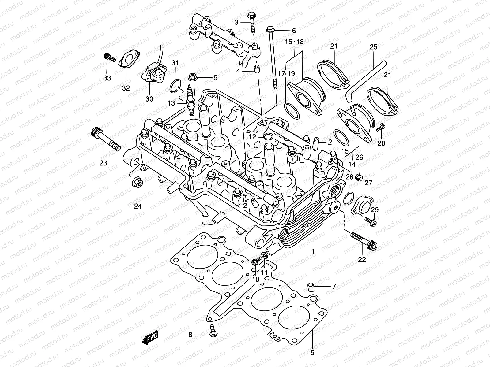 2 - CYLINDER HEAD