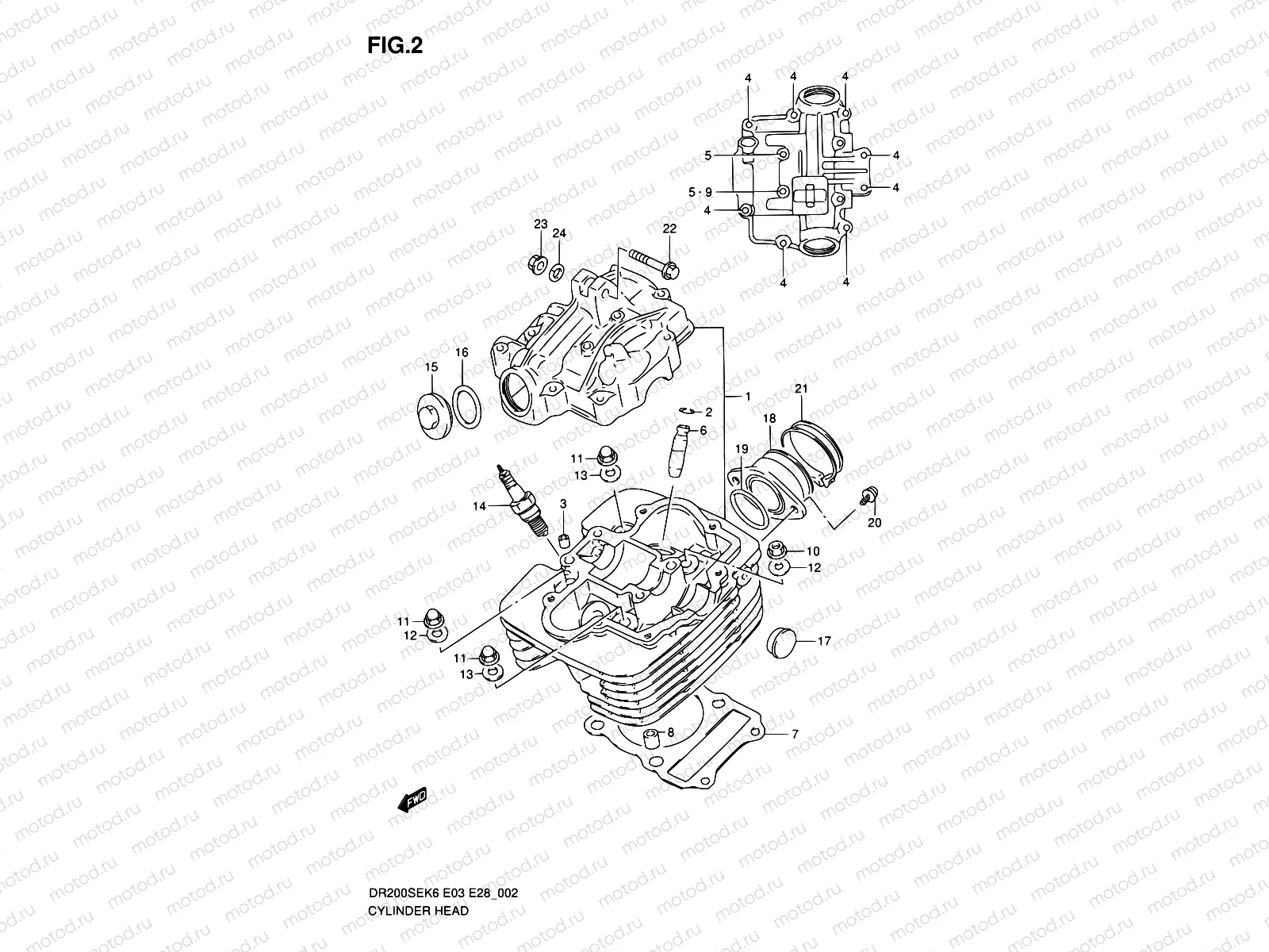 2 - CYLINDER HEAD