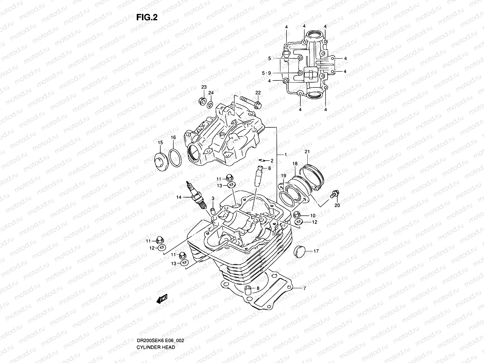 2 - CYLINDER HEAD