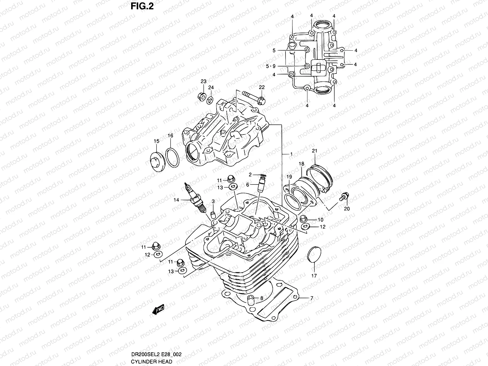 2 - CYLINDER HEAD