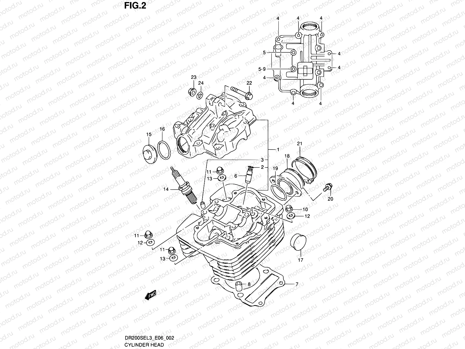 2 - CYLINDER HEAD