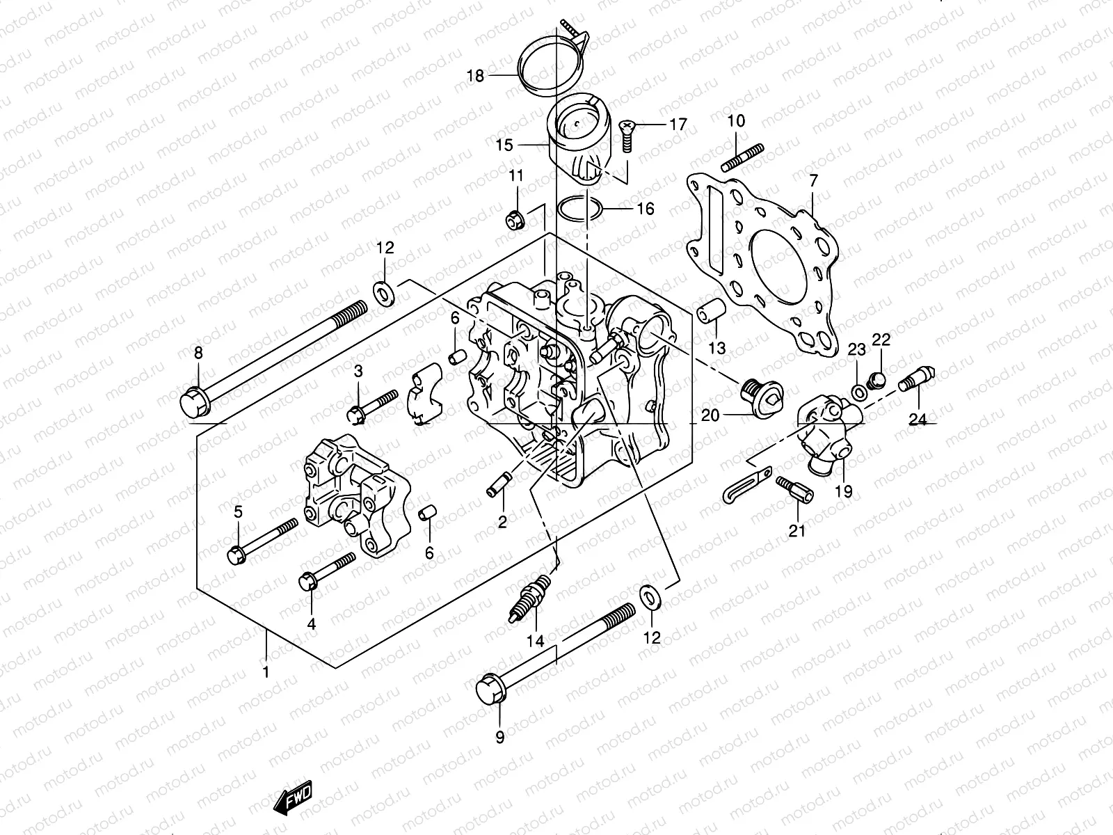 2 - CYLINDER HEAD