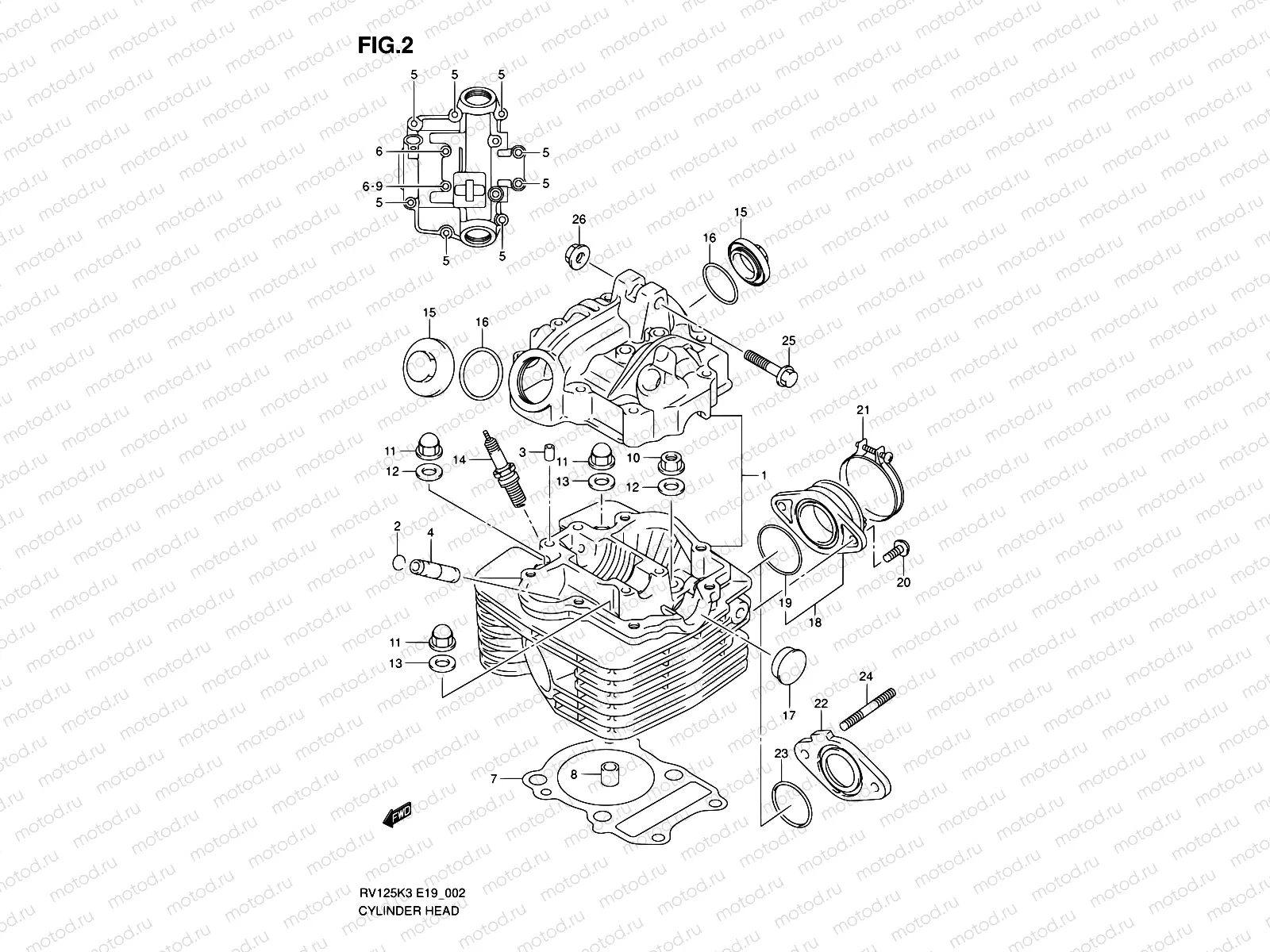 2 - CYLINDER HEAD