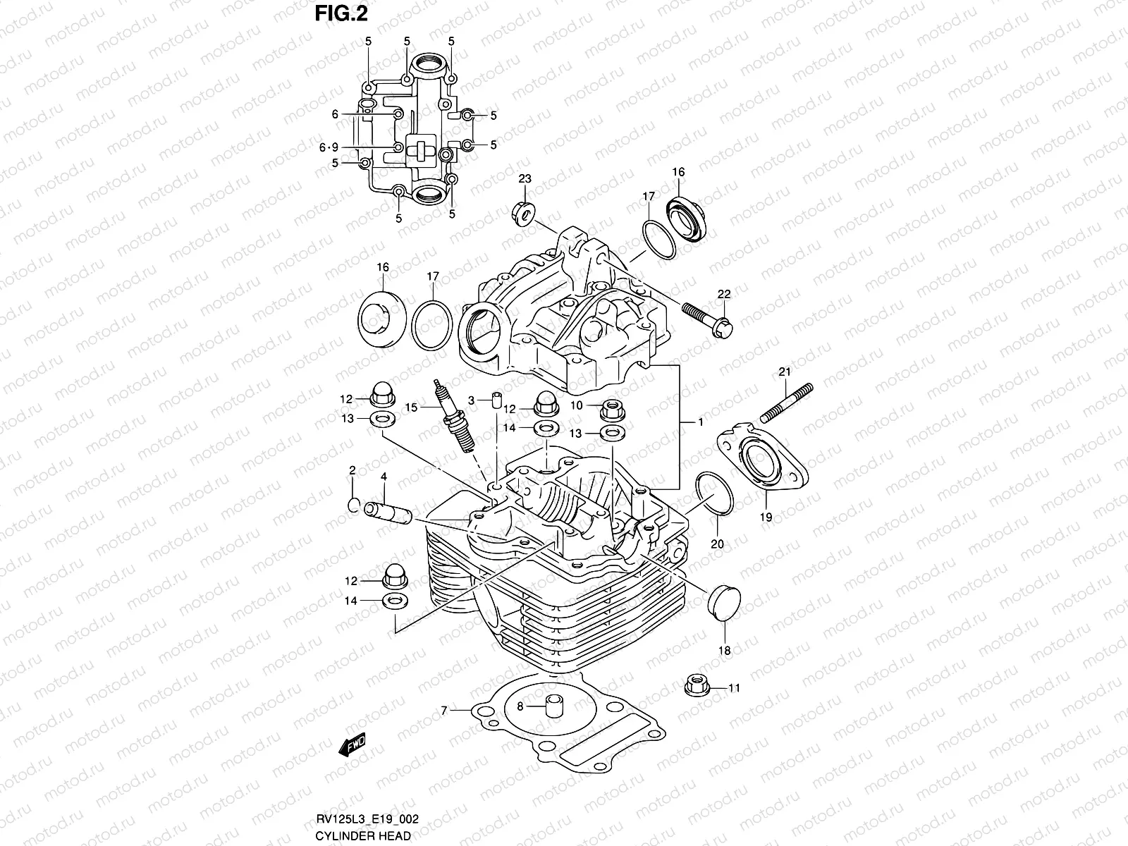 2 - CYLINDER HEAD