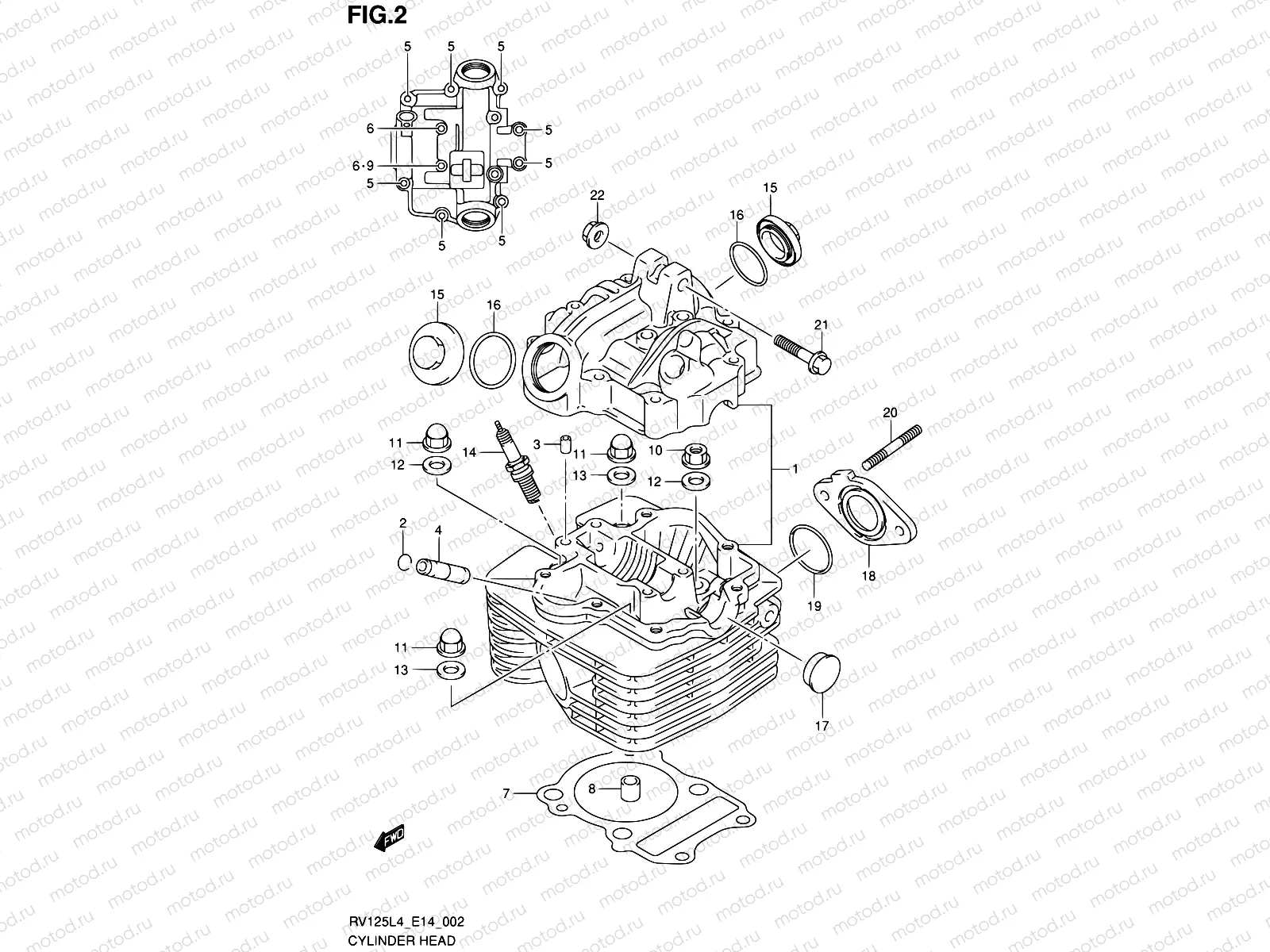 2 - CYLINDER HEAD