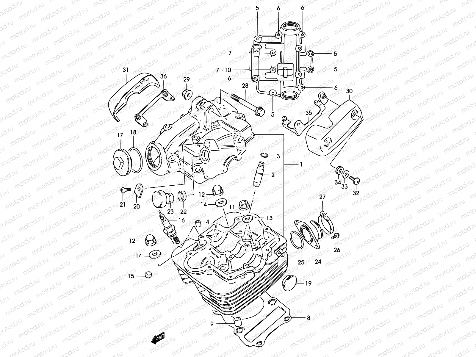 2 - CYLINDER HEAD