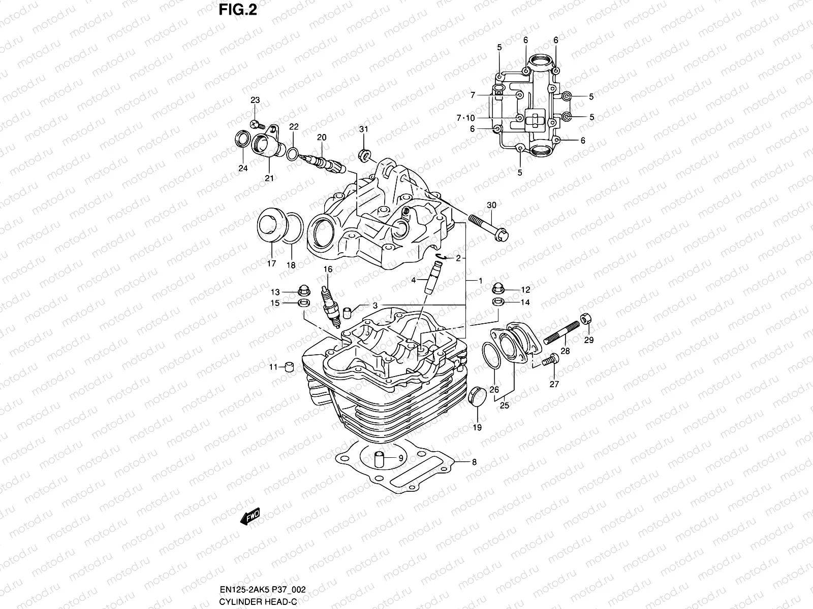 2 - CYLINDER HEAD