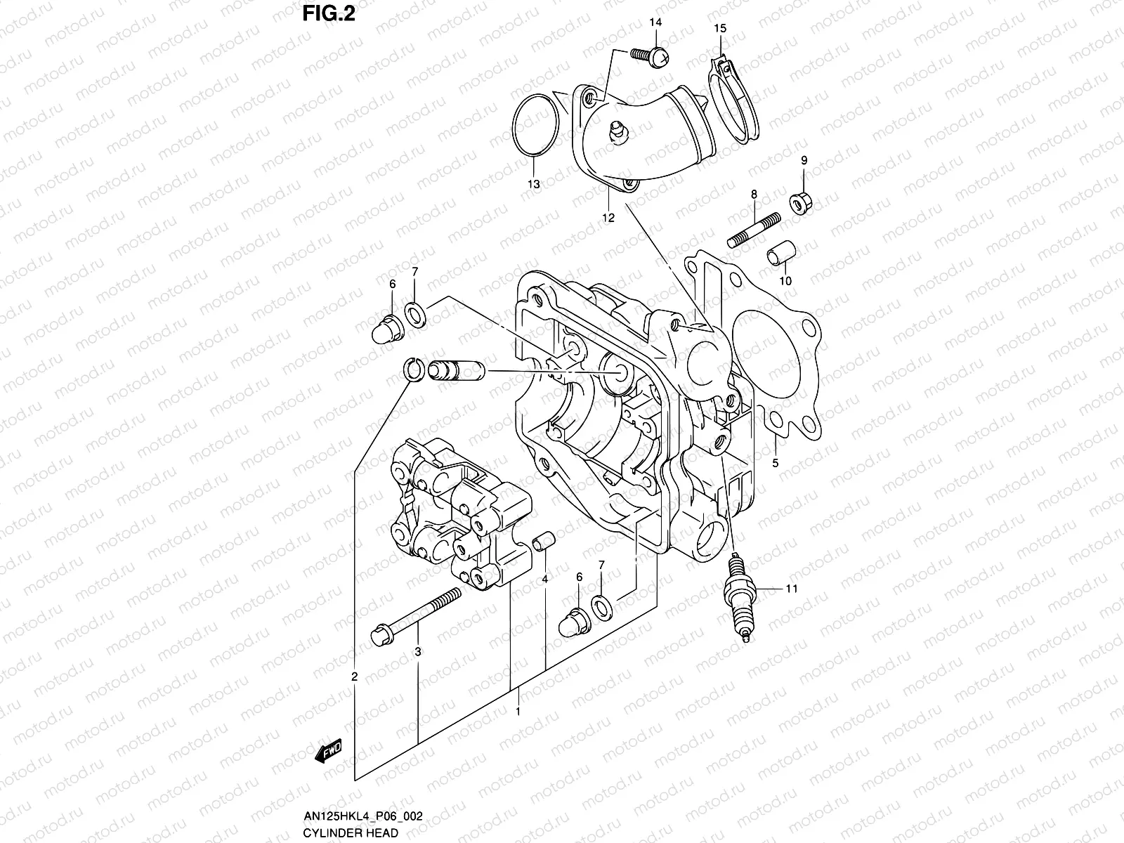 2 - CYLINDER HEAD