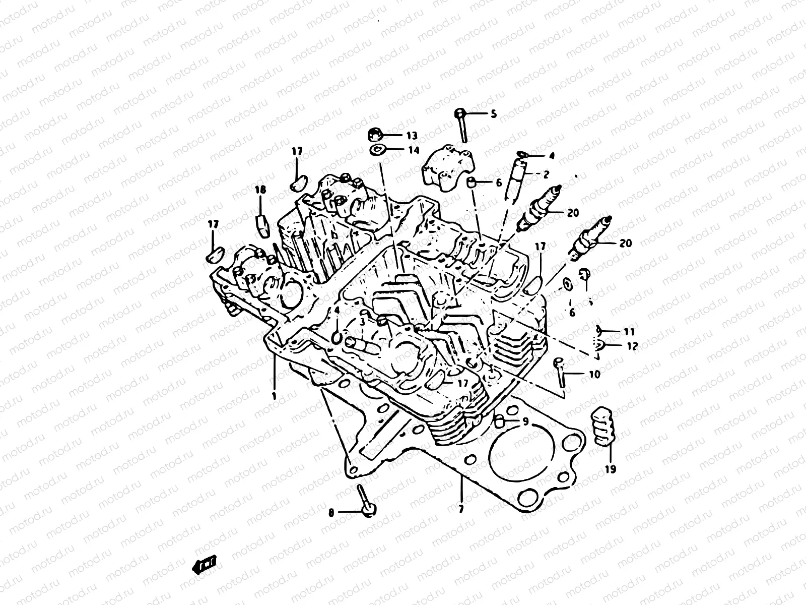 2 - CYLINDER HEAD