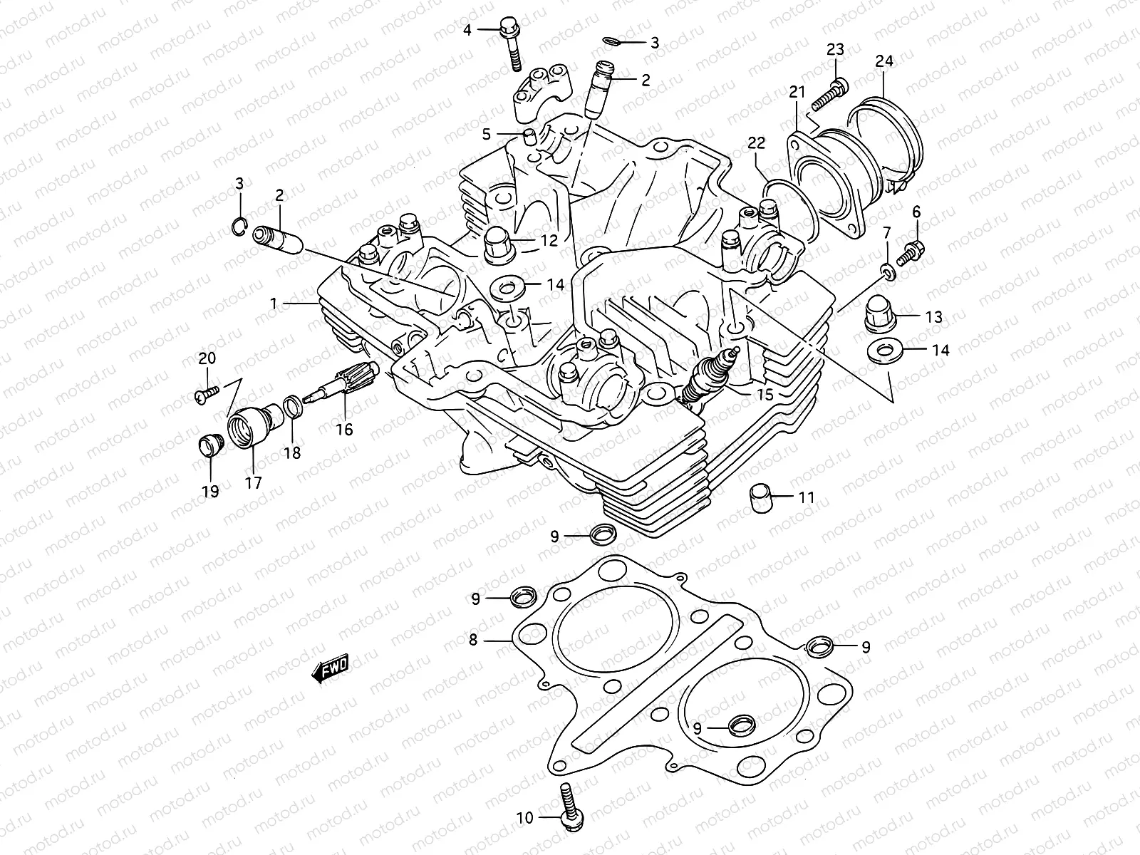 2 - CYLINDER HEAD