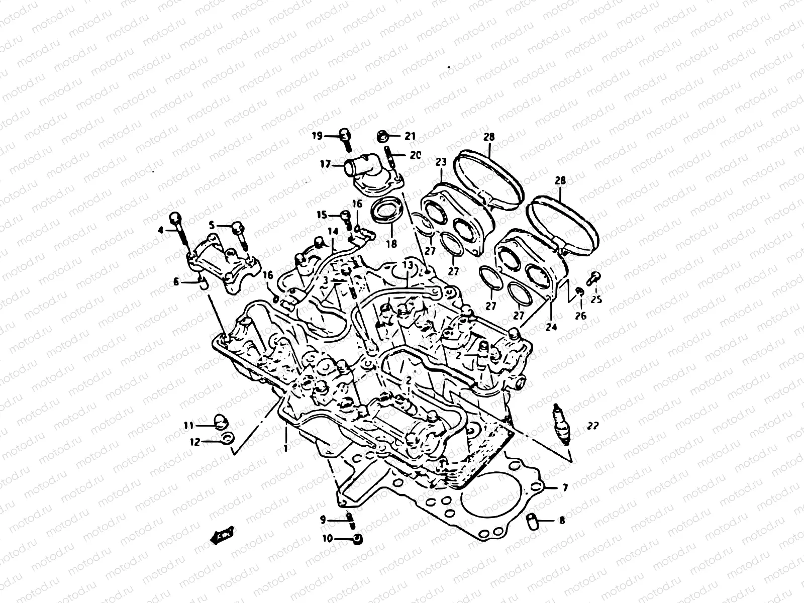 2 - CYLINDER HEAD