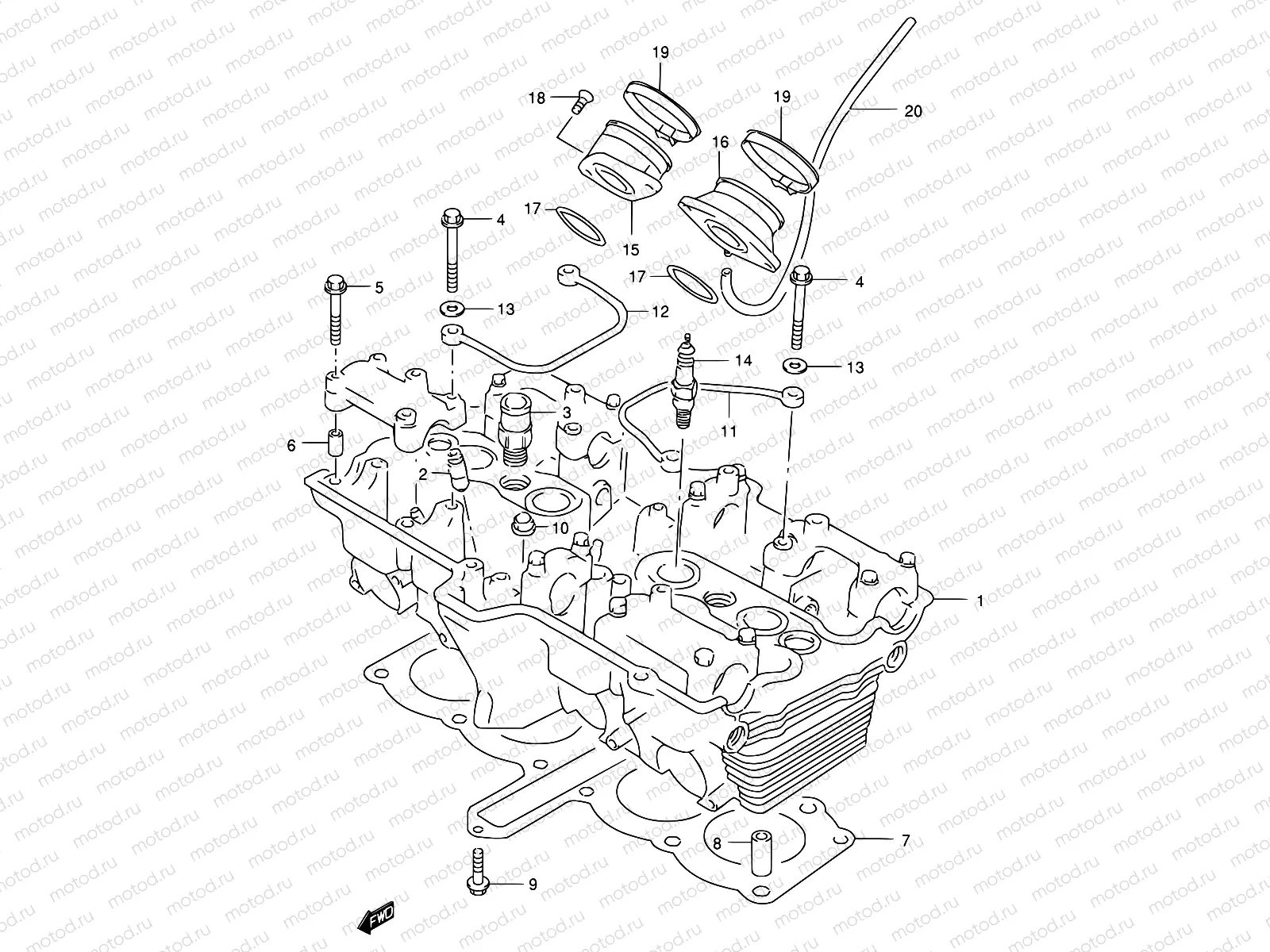 2 - CYLINDER HEAD