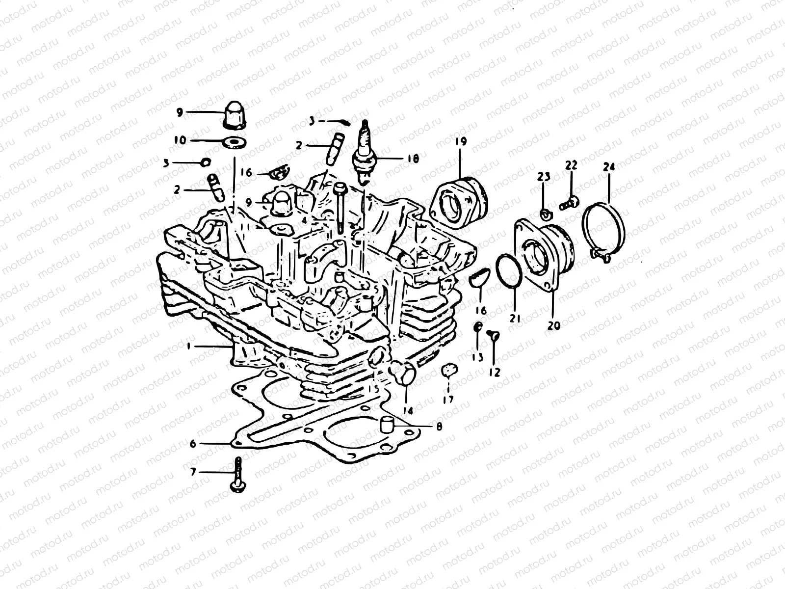 2 - CYLINDER HEAD