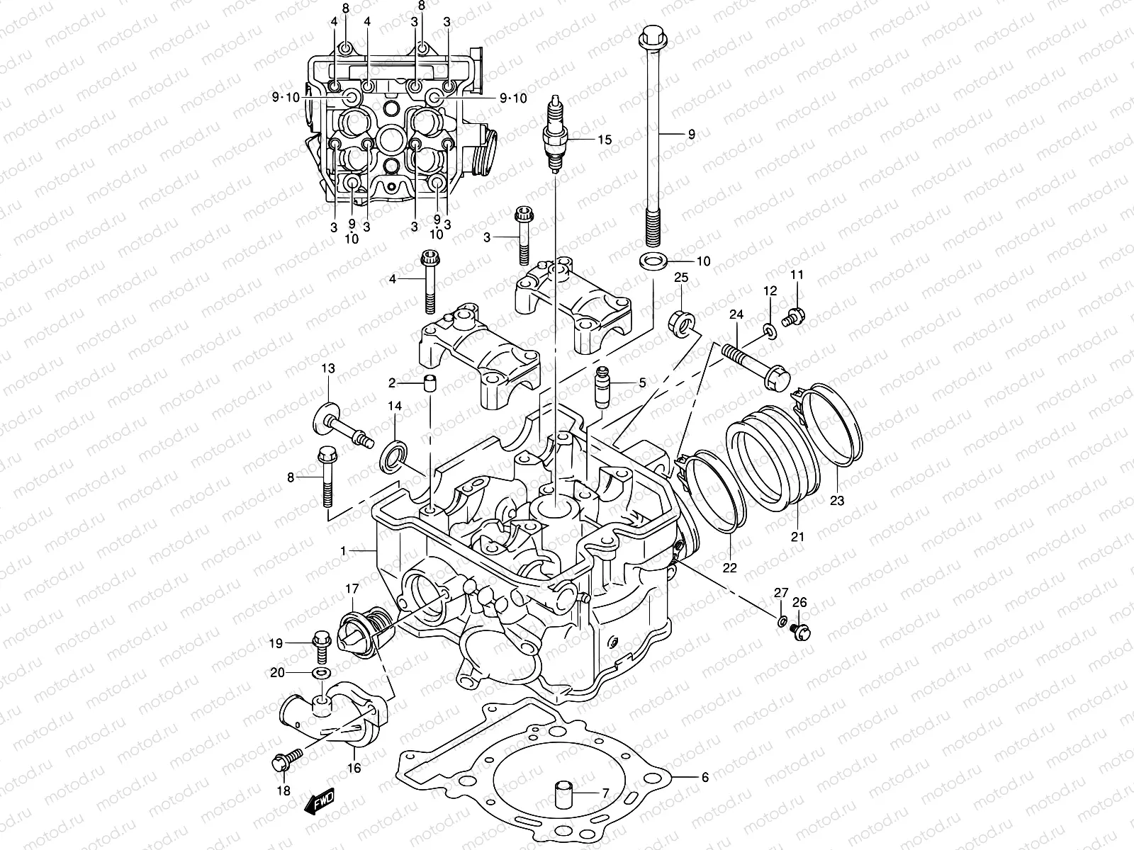 2 - CYLINDER HEAD