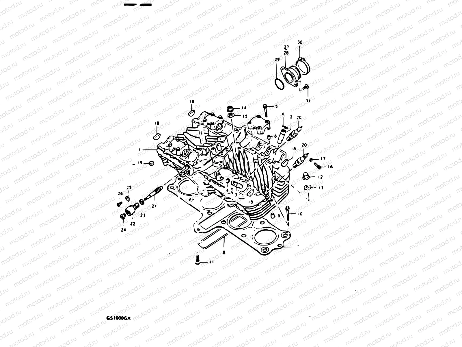 2 - CYLINDER HEAD